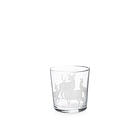 Set 3 bicchieri in vetro Forest cl 35