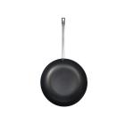 Padella svasata alta professionale in alluminio antiaderente cm 45