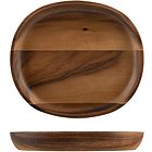 Piatto da portata ovale in legno di acacia