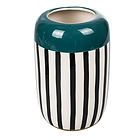 Vaso arredo cilindrico in ceramica Luxury House ottanio (5912644)