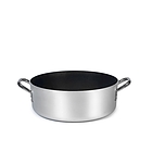 Casseruola bassa alluminio antiaderente maniglie Serie 2000