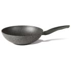 Wok in alluminio antiaderente Mineralia cm 28