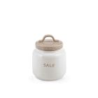 Barattolo sale in ceramica con coperchio 0,75 litri