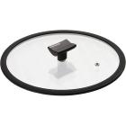 Coperchio in vetro con bordo in silicone