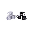 Set 6 tazze mug in gres Love Cat New