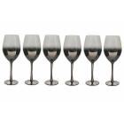 Set 6 calici vino bianco Avenue argento