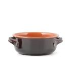 Casseruola a due manici in terracotta