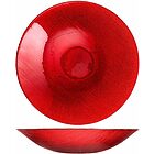 Centrotavola in vetro effetto glitter Charme Red cm 40