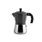 Caffettiera in alluminio con caldaia in acciaio inox
