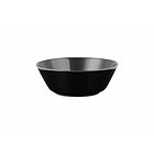 Insalatiera poke bowl in porcellana Glaze nero cm 23