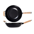Padella wok in acciaio al carbonio antiaderente Wasabi Alessandro Borghese cm 32