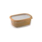 Contenitore per alimenti con cestello Aroma Keeper senape 4 litri