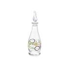 Bottiglia olio in vetro decorato Memo