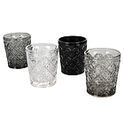 Set 4 bicchieri acqua Marrakech Stones