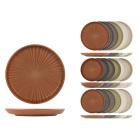 Servizio piatti in stoneware 18 pezzi Nordic Universe