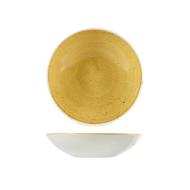 Piatto Fondo Stonecast Mustard Seed Yellow cm 18.2
