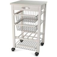 Carrello da cucina Arturo bianco