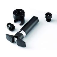 Pompetta per vini fermi e champagne (2+1 tappi) Epivac Duo