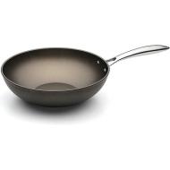 Wok in alluminio antiaderente Vegetalia Evolution cm 28