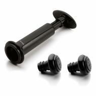 Pompetta salva vino con 2 tappi Sommelier