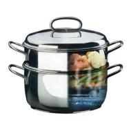 Pentola Vapor "IN" cm 22 in acciaio inox 18/10 con triplo fondo Superthermical