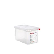 Contenitore per alimenti con coperchio cm 26,5x16,5x15 GN 1/4