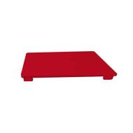 Tagliere in poletilene rosso cm 40x30x2
