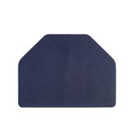 Set 4 tovagliette sagomate antimacchia Mali blu cm 29,5x39,5