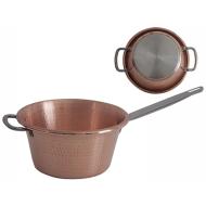 Paiolo in rame con fondo a induzione