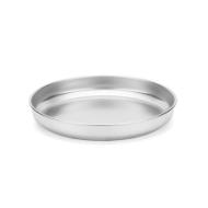 Teglia da forno pizza in acciaio inox cm 32