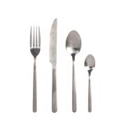 Set 24 posate in acciaio inox Satinee