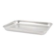Teglia in acciaio inox cm 35x26x3