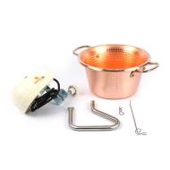 Paiolo in rame con motore Polentamatic