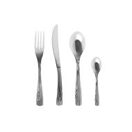 Servizio 24 posate in acciaio inox Ecorce
