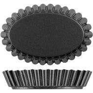 Confezione 6 stampi Brioche in alluminio antiaderente cm 11