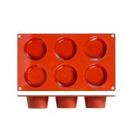 Stampo in silicone per muffin 6 posti Formaflex
