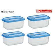 Set 4 contenitori monoporzione