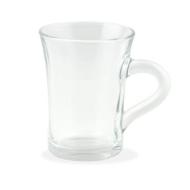 Set 6 tazze mug da Thè in vetro ml 230