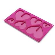 Stampo 3D Cuore fucsia