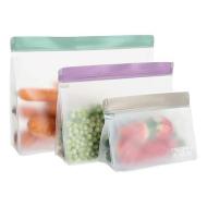 Set 3 sacchetti richiudibili per alimenti Lillo Fresh