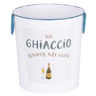 Secchiello per il ghiaccio in ferro Le Travisate