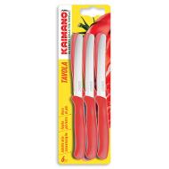 Set 6 coltelli da tavola Italicus manico rosso