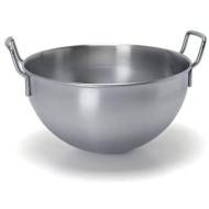 Bastardella a due manici in acciaio inox cm 32