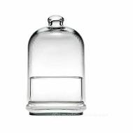 Contenitore con cupola Patisserie Midi in vetro effetto optical