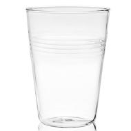 Set 4 bicchieri da acqua in vetro borosilicato Conic Loft