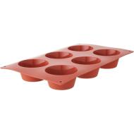 Stampo in silicone 6 muffin Classic cm 6,9