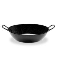 Padella fonda in acciaio smaltato cm 40