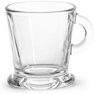Set 6 tazzine da caffè in vetro Lipsia cl 8