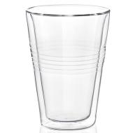 Set 2 bicchieri da bibita in vetro borosilicato Duplex