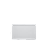 Vassoio in melamina bianca cm 32,5x17,5x3 GN 1/3